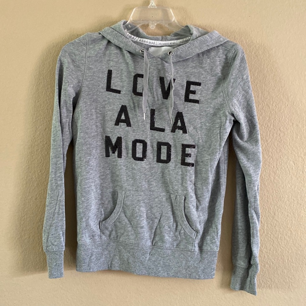 Pink Love A LA MODE Hoddie sweatshirt